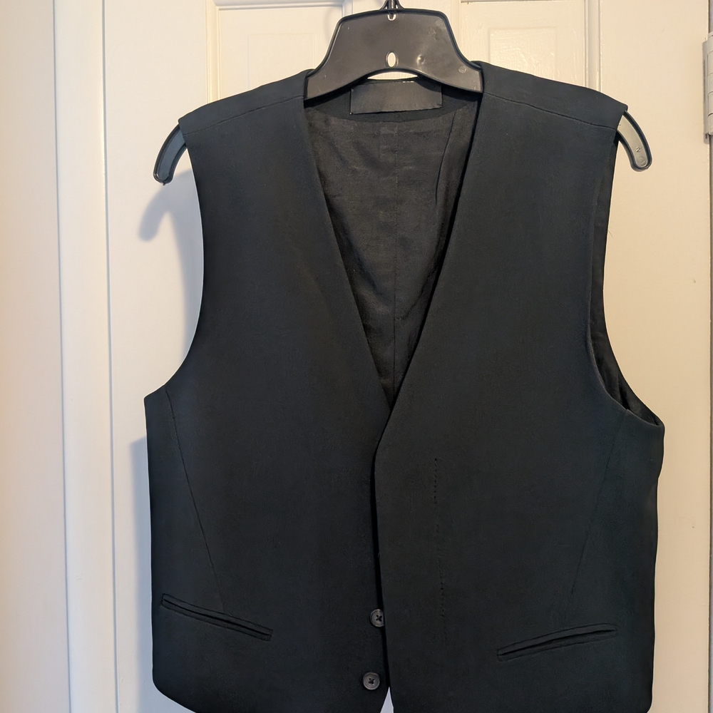 Haider Ackermann Elegant Black Vest